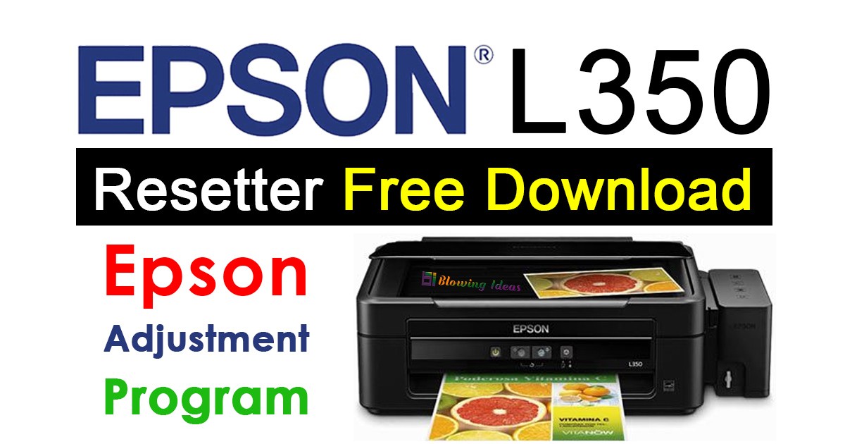 epson l1300 printer adjustment program download